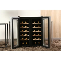 LeCavist 24 Bottle Dual Zone Wine Fridge LCCV24B2Z hero image