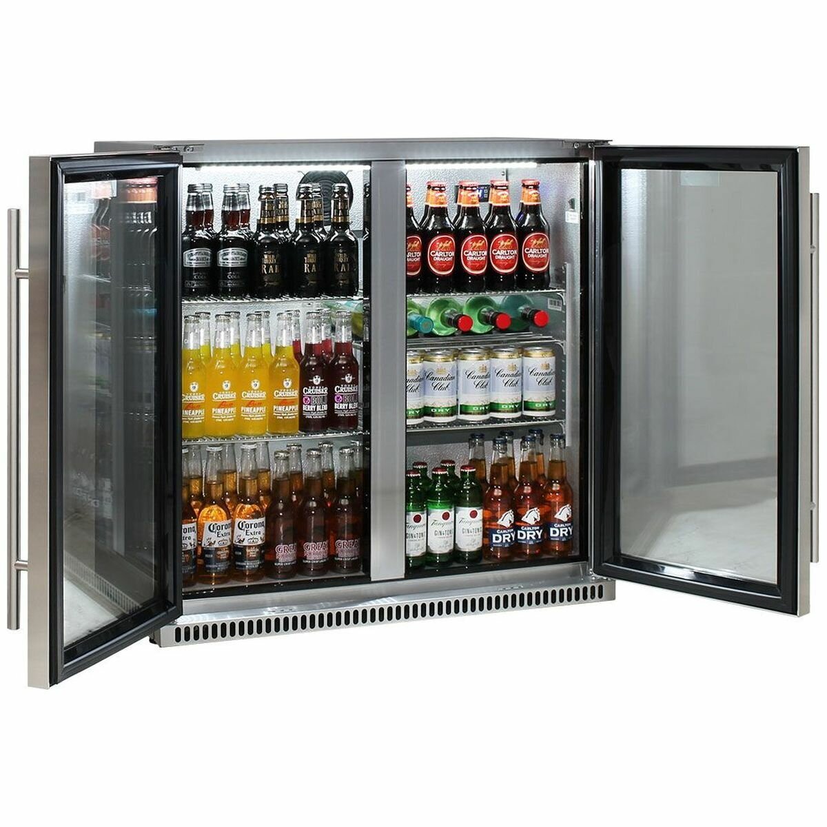 Glass door bar fridge perth deals