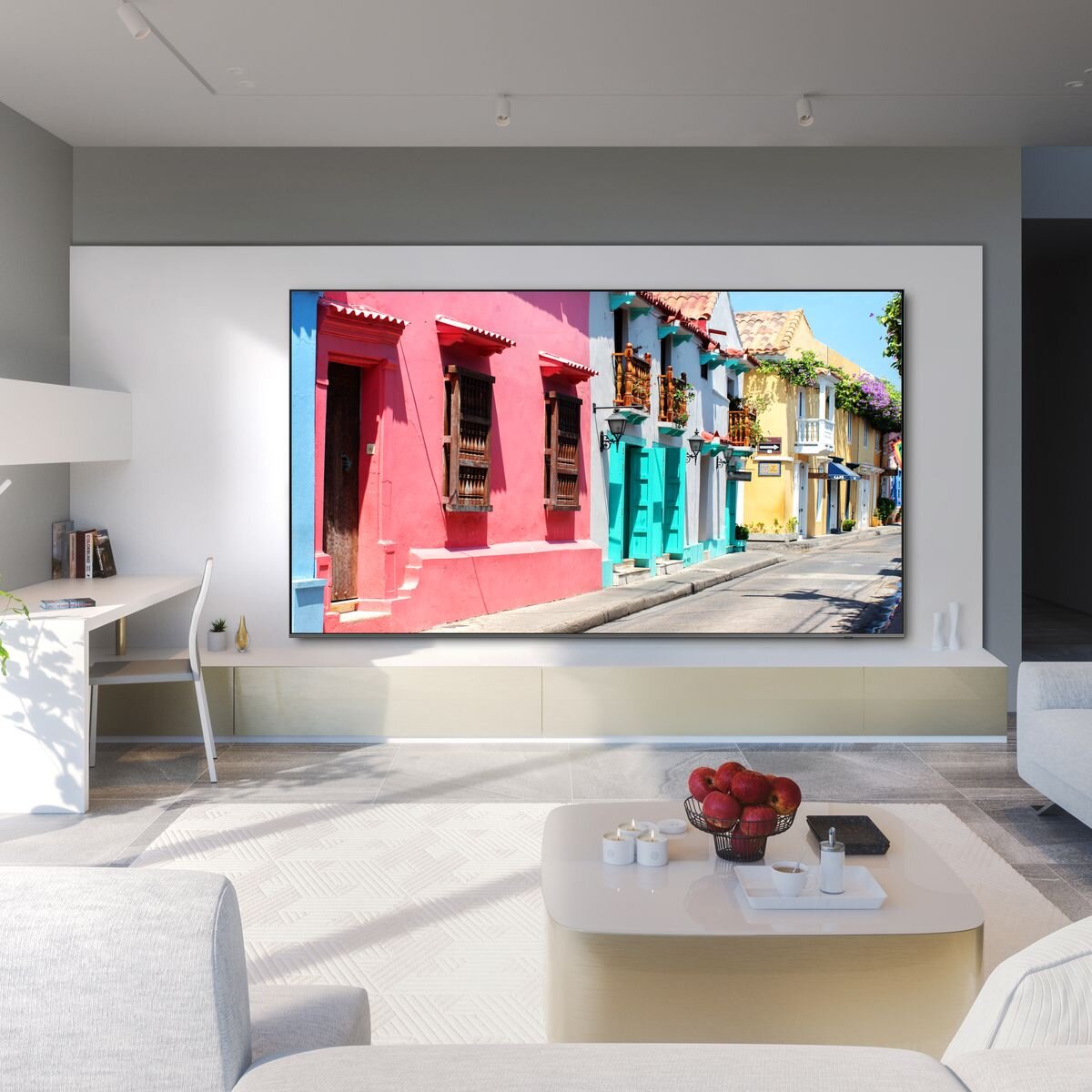 Samsung 98 Inch Q80C 4K UHD Smart QLED TV QA98Q80CAWXXY hero image
