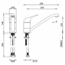 Abey PR100LT PR100L+ Sink with MK2 Tap hero image