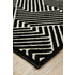 Rug Culture York Medium Black & Natural Rug 230X160CM - YRK-CIND-GLD-230X160 image NaN