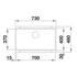 Blanco ETAGON 700-U Single Bowl Undermount Sink - White 528006BL image NaN