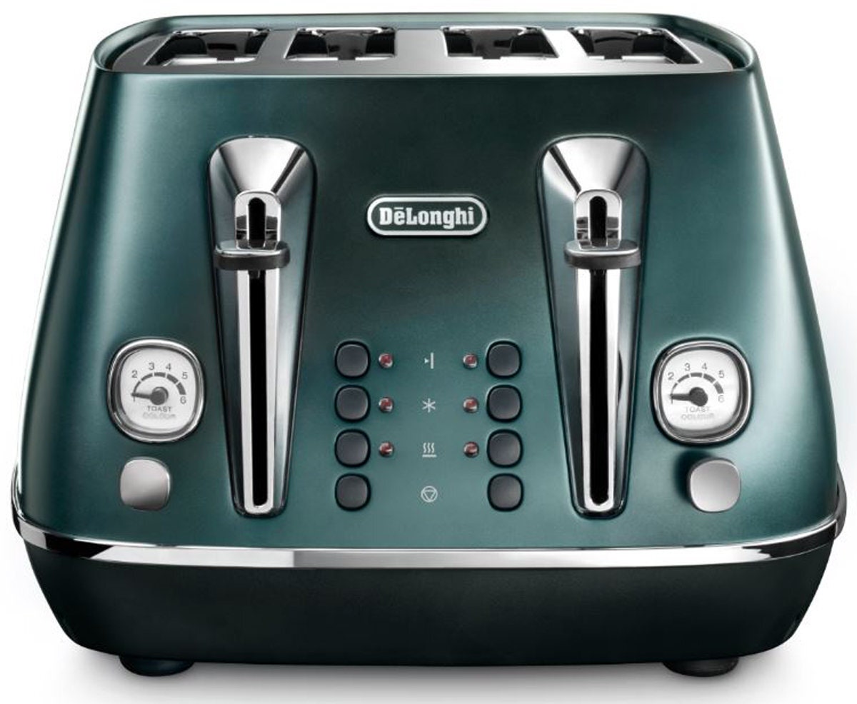 Delonghi CTI4003GR Distinta Flair 4 Slice Toaster | Appliances Online