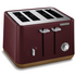 Morphy Richards Aspect 4 Slice Toaster Maroon 240017  image NaN