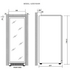 Ilve ILWD154XR 154 Bottles Wine Storage Cabinet image NaN