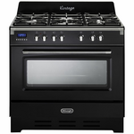 DeLonghi 90cm Freestanding Dual Fuel Oven/Stove DEFV908BK hero image