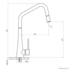 Armando Vicario TINKD-BG Tink-D Kitchen Mixer Pull Out Tap image NaN