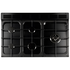 Falcon 90cm Classic Freestanding Dual Fuel Oven/Stove Black and Chrome CLA90DFFBL-CH image NaN