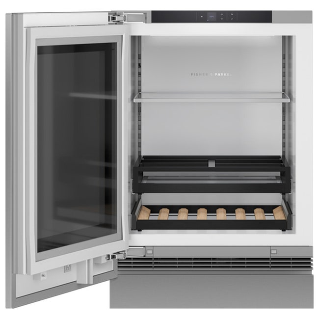 Fishner Glass Fisher & Paykel Series 9 129L Integrated Beverage Centre Tinted Glass ...