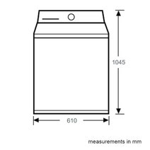 Haier HWT10MW2 10kg Top Load Washing Machine hero image
