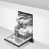 Fisher & Paykel 60cm Freestanding Dishwasher Black Stainless Steel DW60FC3B3 image NaN