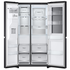 LG 635L Three Door Side by Side InstaView Fridge with Ice & Water Dispenser Matte Black GS-V600MBLC image NaN