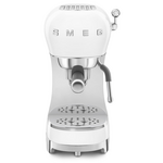 Smeg 50s Style Espresso Coffee Machine White ECF02WHAU hero image