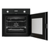 Haier 60cm 300 Series 7 Function Built-in Oven Side Opening Door Black HWOS60S7EB1 image NaN