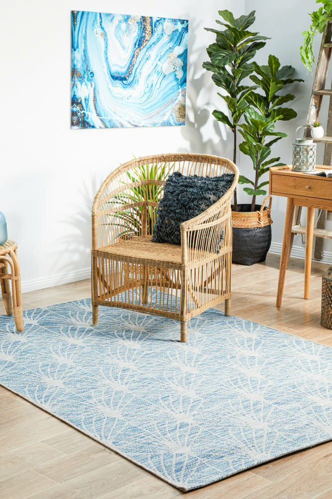 Rug Culture Terrace Extra Large Blue Rug 330X240CM - TER-5502-BLU-330X240 hero image