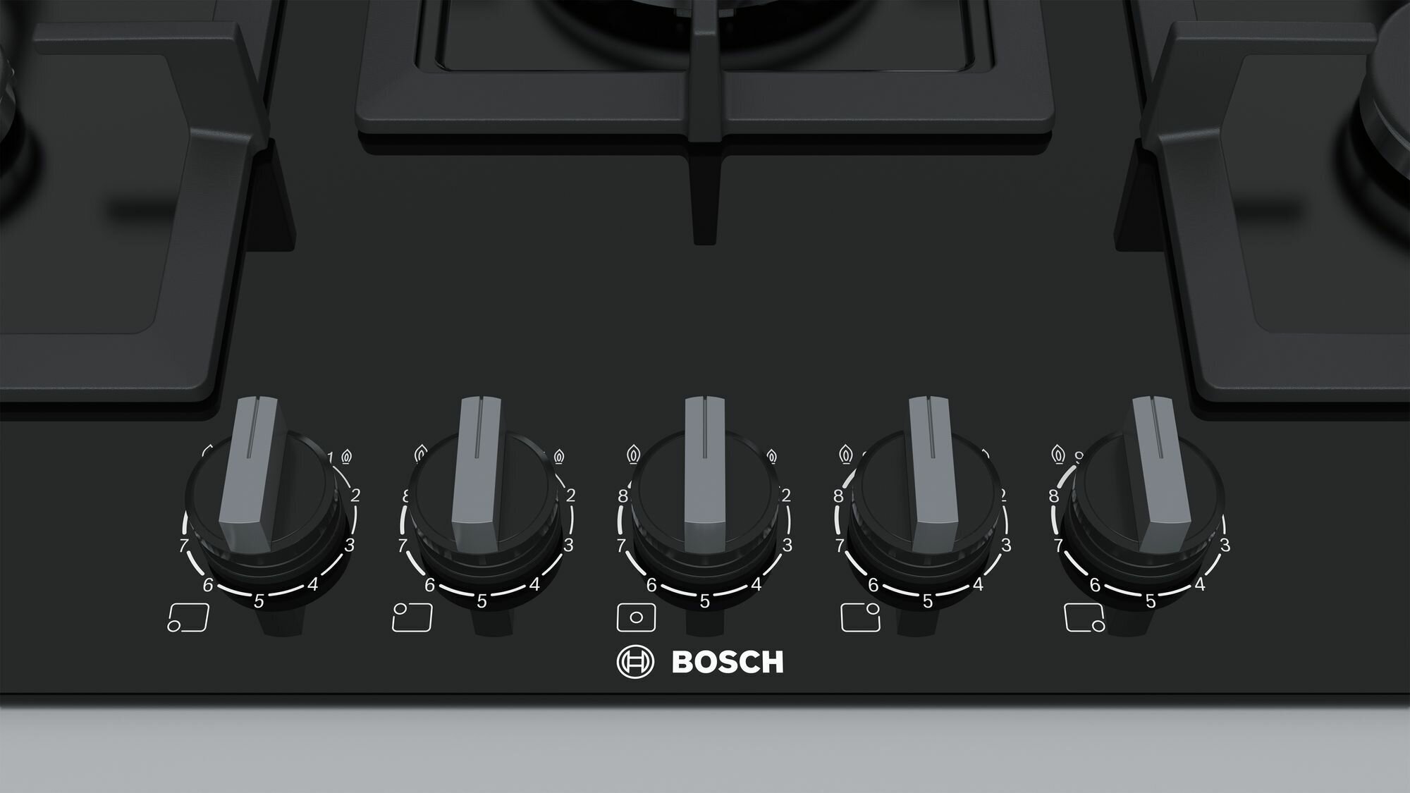 Bosch PPQ7A6B20A 75cm Serie 6 Natural Gas Cooktop hero image