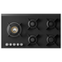 ASKO 90cm Natural Gas 5 Burner Cooktop with Fusion Volcano Burner Matte Black Ceramic Glass HG8954MGD1 image NaN