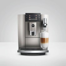 Jura E8 INTD Automatic Coffee Machine Silver 15721 hero image
