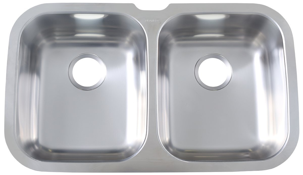 Blanco NIAGARAU2K5 Niagarau Double Bowl Undermount Sink hero image
