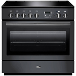 Falcon 90cm  Professional FX Induction Freestanding Oven/Stove Slate and Chrome PROP90FXEISL-CH hero image