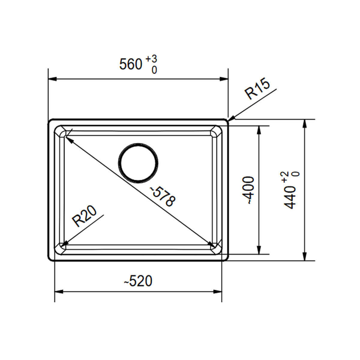 Franke Maris 520mm Single Bowl Topmount Sink with Extension Drainer Stone Grey MRG610-52SGFPC hero image