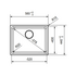 Franke Maris 520mm Single Bowl Topmount Sink with Extension Drainer Stone Grey MRG610-52SGFPC image NaN