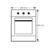 Omega OO656X 60cm Electric Built-In Oven image NaN