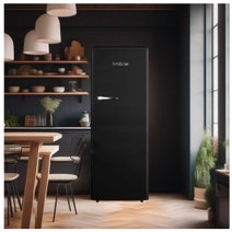 Linarie 328L Single Door Retro Larder Fridge Black LK335LBLACK hero image