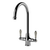 Turner Hastings Ludlow Double Sink Mixer Chrome LU101DM-CH image NaN