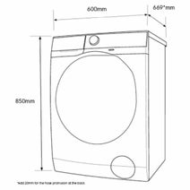 Electrolux 9kg/5kg Washer Dryer Combo EWW9043ADWA hero image
