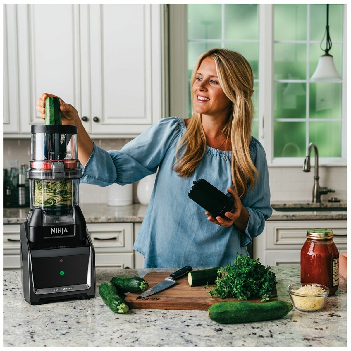 Ninja kitchen shop system with spiralizer