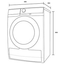 Westinghouse 9kg EasyCare 700 Series Heat Pump Dryer White WDH904N7WA hero image