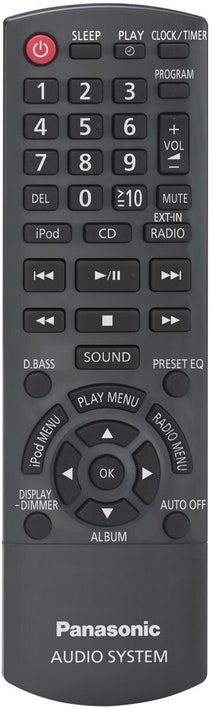 Panasonic SC-PMX5 CD iPod iPhone Dock Micro System hero image