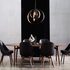 CTO Lighting Lunar Large Pendant - Bronze and Satin Brass LUNPELBZSB image NaN