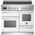 Bertazzoni 100cm Bianco Induction Freestanding Oven PRO105I3EBIT image NaN