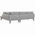 Kalona Vejle Cement 2.5 Seater Right Facing Chaise Sofa 31279-RAF-FRD13 image NaN