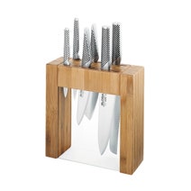 Global 79585 Ikasu 7 Piece Cutlery Block Set hero image