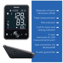 Beurer Bluetooth Upper Arm Blood Pressure Monitor BM64 hero image