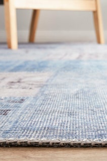 Rug Culture Illusions Extra Large Denim Rug 320X230CM - ILU121DENIM320X230 hero image