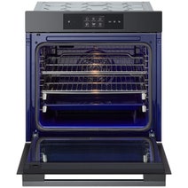 LG Series 9 60cm Full Steam Pyrolytic Oven with InstaView Matte Black BO609T2MB4 hero image