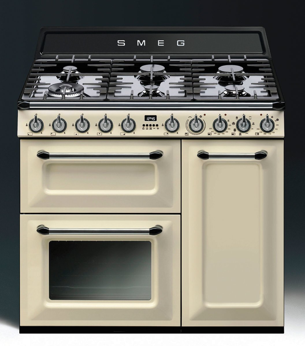 Smeg victoria freestanding oven top
