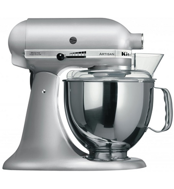 KitchenAid 5KSM150PSACU Artisan Stand Mixer Contour Silver
