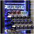 Schmick Upright Dual Zone Glass Door Wine Refrigerator Stainless Steel BD425D image NaN