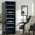 LeCavist 140 Bottle Triple Zone Wine Fridge Black LKS140VN3Z image NaN