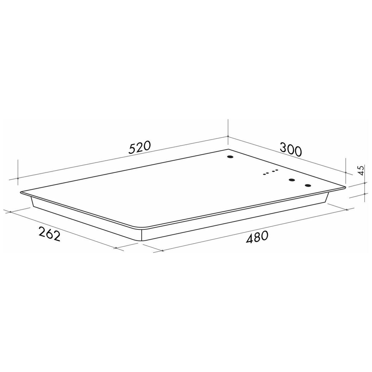 Artusi 30cm Domino Natural Gas Cooktop CAGH32X hero image