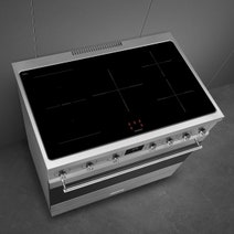 Smeg 90cm Classic Stainless Steel Induction Freestanding Oven C9IMX2 hero image
