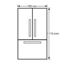 Fisher & Paykel RF522ADUSX4 519L French Door Fridge hero image