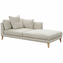 Kalona KYOTO Right Facing Extended Chaise Sofa Pearl WS-205-RCS-VILA-54 hero image