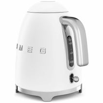 Smeg 50s Retro Style Electric Aesthetic Kettle Matte White KLF03WHMAU hero image