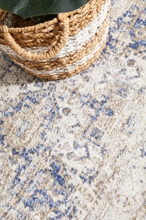 Rug Culture Mayfair Large Ocean Blue Rug 400X80CM - MAY-HUG-OCE-400X80 hero image